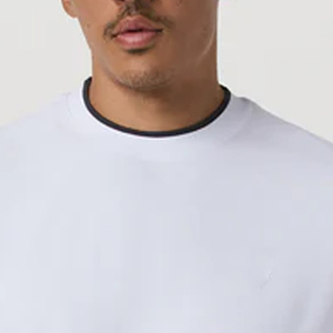 T-shirt Polo Homme Col Rond Manches Courtes en Coton Mélangé Respirant Coupe Moderne pour l'Été – Vêtement Décontracté, Production en Gros - Product Image 2