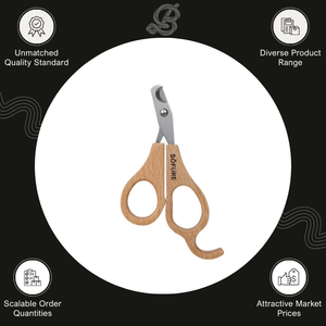 Cortauñas Sofure de Madera de Haya de Alta Calidad Hecho en España para el Cuidado Diario de Perros y Gatos, Productos de Peluquería para Mascotas en Venta - Product Image 3