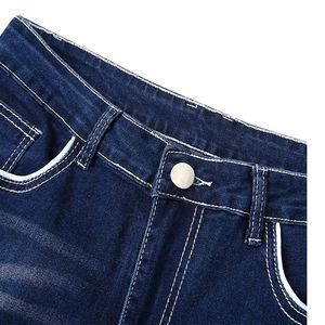 Custom Straight Leg Denim Jeans Premium Cotton Stretch Pants OEM Apparel Manufacturer Private Label Wholesale Clothing - Product Image 3
