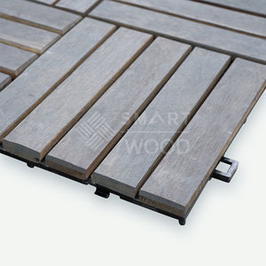 Plancher en bois de la série TerraFusion |   Design moderne et lisse pour patio, jardin et piscine en différentes couleurs - Product Image 5
