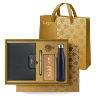 Set de Regalo de Cuero PU Personalizado CARDSILK Directo de Fábrica, Libreta con Diseño de Patrón y Banco de Energía, Idea de Regalo Empresarial