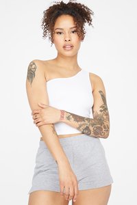 Conjunto Deportivo de 2 Piezas para Mujer, Top Corto y Pantalones Cortos de Camuflaje por Encima de la Rodilla, Ropa Deportiva para Gimnasio y Yoga, Transpirable, Tejido de Spandex y Poliéster - Product Image 5