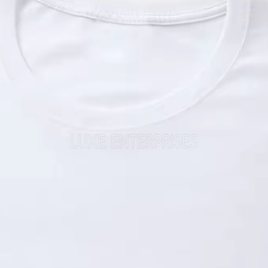 T-shirts en polyester/coton pour hommes en gros, col personnalisé, logo OEM, couleur personnalisée, design personnalisé, séchage rapide, respirant, décontracté, haute qualité - Product Image 4