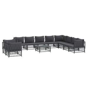 Ensemble de salon de jardin anthracite - Product Image 3