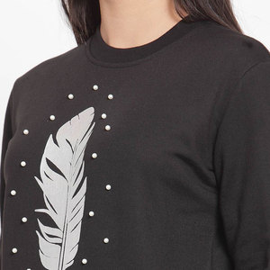 เสื้อสเวตเชิ้ตผู้หญิงคุณภาพสูง แบรนด์สั่งทำพิเศษ ผ้าคอตตอนแท้ อุ่นสบาย เป็นมิตรต่อสิ่งแวดล้อม แห้งเร็ว สำหรับฤดูหนาว - Product Image 6