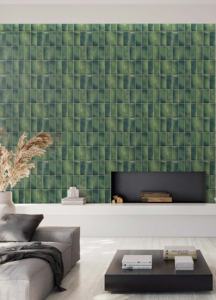 Panneau mural décoratif 3D moderne 300*300, revêtement mural flottant, carrelage décoratif aspect verre pour chambre à coucher, hôtel - Product Image 5