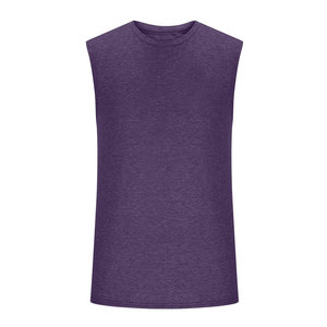 Personalized Men's Tank Top Plus Size 100% Cotton Quick Dry Breathable Sportswear Pullover Sleeveless Top OEM Service Casual - Product Image 1