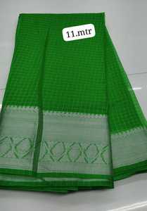 Tela de organza Kanchi con bordado, 45 GSM, 44 pulgadas de ancho, para usar en saris o vestidos elegantes, kurtis, etc. - Product Image 3