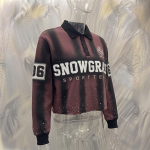 เสื้อเชิ้ตสปอร์ต Snowgrace แขนยาว ลายตาราง ผ้าเจอร์ซีย์ ปกคอปก ทรงปกติ ปักโลโก้ สำหรับผู้ใหญ่ทุกเพศ ทุกฤดู - Product Image 2