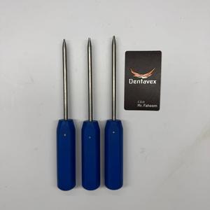 Screwdriver 2mm 2.5mm Orthopedic Spine Dental Stainless Steel Blue Handle Bone <b>Driver</b> Instrument Implant Surgery By Dentavex - Product Image 3