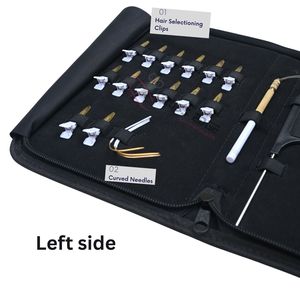 Juego de Herramientas Profesionales para Extensiones de Cabello Microlink, Herramienta de Engarzado de Anillos Micro de 3 Orificios, Herramienta para Ajustar Cuentas, Aplicador de Lazos - Product Image 3