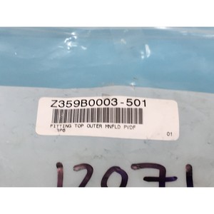 PROMETRIX Z359B0003-501 FITTING TOP OUTER MANIFOLD - อุปกรณ์และอะไหล่เซมิคอนดักเตอร์ระดับโลกที่เชื่อถือได้ - Product Image 4