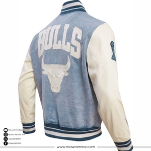 Veste varsity d'hiver pour homme, personnalisée et brodée, style vintage, sportive, bomber, streetwear, unisexe - Product Image 4