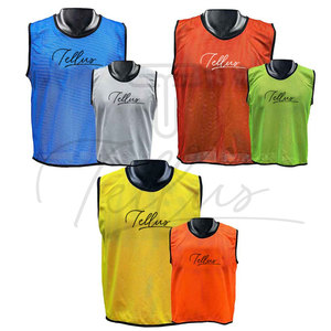 New Custom Wholesale Reversible <b>Training</b> <b>Bibs</b> Soccer Vest Scrimmage Outdoor Sports Vests High Quality Reversible Soccer Vest - Product Image 3