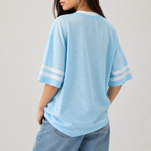Camiseta de Mujer para el Verano 2026, Cuello Redondo, Manga Corta, Lisa, Transpirable, Ligera, de Algodón Suave - Product Image 2
