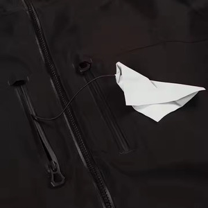Chaqueta de Lluvia de Invierno para Hombre, Estilo Moderno, con Cuello Alto y Logotipo Frontal, en Lona, Personalizable, Venta Caliente, Cargada por Dress Sports - Product Image 4