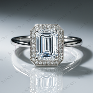 High Demand Affordable VVS Radiant Cut Diamond Ring Women Ideal for Daily Wear Gifts and Fashion Accessories Available for Sale - Product Image 2