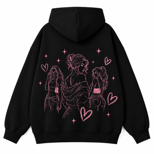 เสื้อคลุมผู้หญิงแบบสวมใส่สบายสำหรับฤดูหนาว ผ้าฟลีซเนื้อนุ่ม ระบายอากาศได้ดี ทรงปกติ ตัดเย็บตามสั่ง ปักลายได้  ผ้าฝ้าย 100% สไตล์สตรีทแวร์ลำลอง - Product Image 2