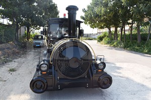 Nova Rides : Équipement de divertissement, trains touristiques Dotto à vendre, trains diesel sans rails pour attractions touristiques sur route - Product Image 2