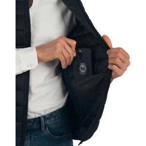 Men Quilted Insulated Gilet Black Puffer Body Warmer Sleeveless <b>Padded</b> Waistcoat Wholesale OEM 2026 - Product Image 2