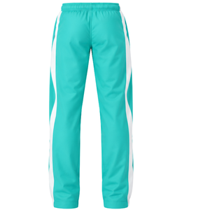 Conjunto Deportivo con Capucha Color Blanco Agua, Chaqueta con Cierre Completo y Pantalones a Juego, Uniforme Deportivo de Dos Piezas Personalizado para Entrenamiento de Equipo - Product Image 6