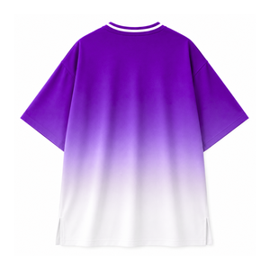 Camiseta Oversize para Mujer NCNW Sorority, Morado y Blanco, Casual, Holgada, con Cuello en V, Diseño Gráfico de Hermandad, Ropa Universitaria Griega - Product Image 4