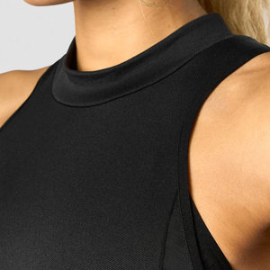 Camiseta sin Mangas Corta de Verano para Mujer, Ecológica, de Alta Calidad, para Entrenamiento, Ligera, 180 g/m², Material Acanalado - Product Image 4