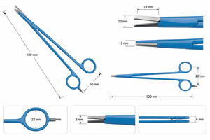 Porte-aiguille en acier inoxydable DETAIN IMPEX, certifié CE, instrument chirurgical de classe II ISO13485, modèle DI-SS-R-19 - Product Image 6