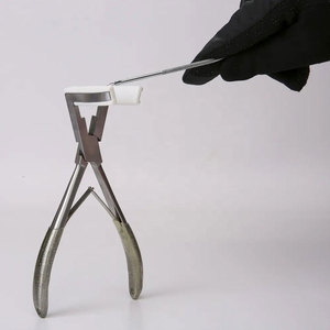 Outils professionnels pour extensions de cheveux, pinces à pression pour extensions de cheveux à bandes adhésives, acier inoxydable, qualité salon, application d'extensions de cheveux - Product Image 5