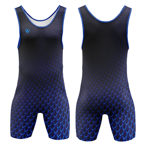Combinaison de lutte personnalisée pour hommes, uniforme sublimé, séchage rapide, compression extensible, combinaison de lutte une pièce, OEM ODM Cus - Product Image 6