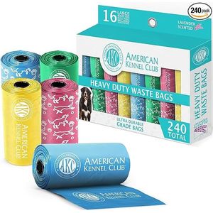 Sacchetti per la raccolta delle deiezioni canine AKC a prova di perdite - Product Image 1