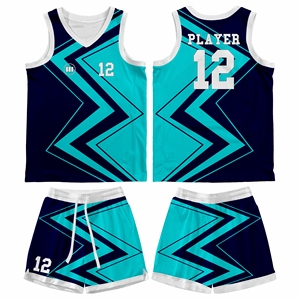 Professional Basketball Jersey And Shorts Custom Design Breathable <b>Athletic</b> Teamwear Supplier - Product Image 1