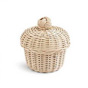 ตะกร้าหวายงานฝีมือ - Product Image 1