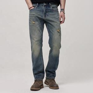 Jeans de Mezclilla para Hombre y Mujer, 100% Algodón, Secado Rápido, Corte Regular Vintage, Lavado Casual, Rectos, para Invierno y Verano, Varios Modelos - Product Image 1