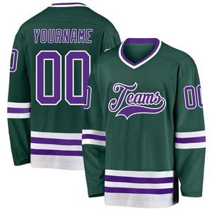 Opciones de Bordado y Sublimación de Logotipos para Camisetas de Hockey sobre Hielo Personalizadas - Product Image 3