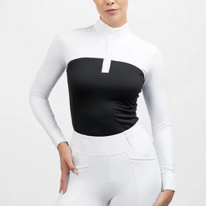 เสื้อเชิ้ตสำหรับผู้หญิงสำหรับขี่ม้า ดีไซน์ทันสมัย ผ้าเนื้อนุ่ม น้ำหนักเบา สวมใส่สบาย ดูดีมีสไตล์ - Product Image 1