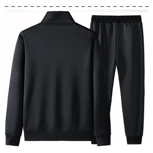 Custom Printed Tracksuit <b>Set</b> Unisex Casual Jogger Suit Wholesale Sportswear Private Label Supplier - Product Image 3