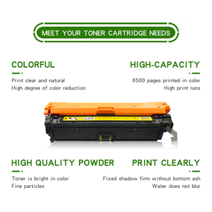 XinYu CP5525dn CP5525n CP5525xh M750dn M750n M750xh Cartouche de toner couleur Compatible pour <span class=keywords><strong>HP</strong></span> <span class=keywords><strong>650A</strong></span> CE270A CE271A CE272A CE273A - Product Image 4