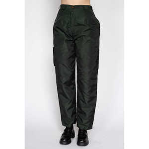 Pantalon coupe droite ample en nylon pour femme, coupe-vent personnalisé, imperméable, style survêtement, 2026 - Product Image 3