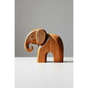 Sculpture en bois élégante pour la décoration intérieure et les cadeaux, pour ajouter une touche de nature et de style à votre maison ou votre bureau - Product Image 3