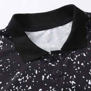 เสื้อโปโลซับลิเมชั่นดีไซน์ล่าสุด เสื้อผ้าผู้ชาย ผ้าฝ้าย ไซส์ใหญ่ เสื้อโปโล T-Shirt ระบายอากาศได้ดี สไตล์แฟชั่นใหม่ล่าสุด - Product Image 3