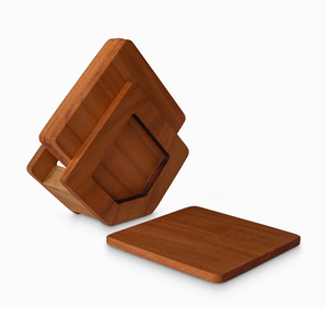Wood Coaster Customized Best Quality Blank Wooden Coaster Style Reusable Wood Coasters - Product Image 6