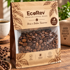 Bolsa Ecológica EcoRev para Té de Hierbas, con Cierre de Cremallera, Reutilizable, Laminada, BOPP/VMCPP, Impresa con Serigrafía, Empaque Natural para Bienestar - Product Image 5