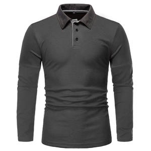 Pull à col roulé pour homme en polyester/coton 220g, imprimé personnalisé, motif patchwork décontracté, séchage rapide, collection automne - Product Image 4