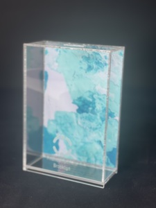 Caja de donación de acrílico rectangular superior 2025 con diseño tallado, almacenamiento multifuncional personalizable para esfuerzos de recaudación de fondos - Product Image 5