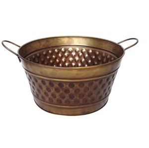 Decorative Party Drink Tub for Ice <b>Filled</b> Beverage Presentation and Easy Serving - Product Image 5