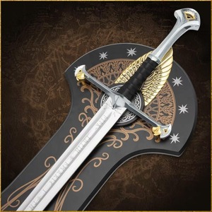 Espada Antigua Personalizada del Rey |   Réplica de Fantasía Hecha a Mano |   Espada Decorativa Coleccionable para Exhibición, Regalos Coleccionables para Hombres - Product Image 1