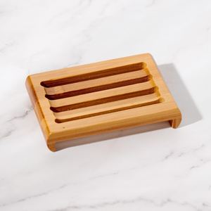 Jabonera Rectangular de Bambú Moderna de Alta Calidad para Hotel y Baño, Gran Venta |   Ecológico, Elegante y Duradero |   Decoración del Hogar UO - Product Image 2