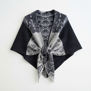 Fabricante de Bufandas y Chales Tejidos con Diseño Personalizado OEM ODM, Manta Cálida y Suave para Invierno, Chales al por Mayor con Flecos y Borlas para Mujer - Product Image 2