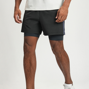 Shorts en toile pour hommes, dernière collection, couleur unie, respirants, style décontracté, imprimé numérique, taille haute, coupe-vent, vente en gros - Product Image 6